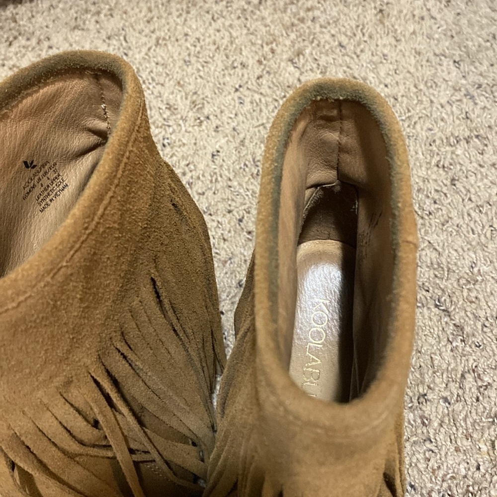 Fringe Booties - image 7